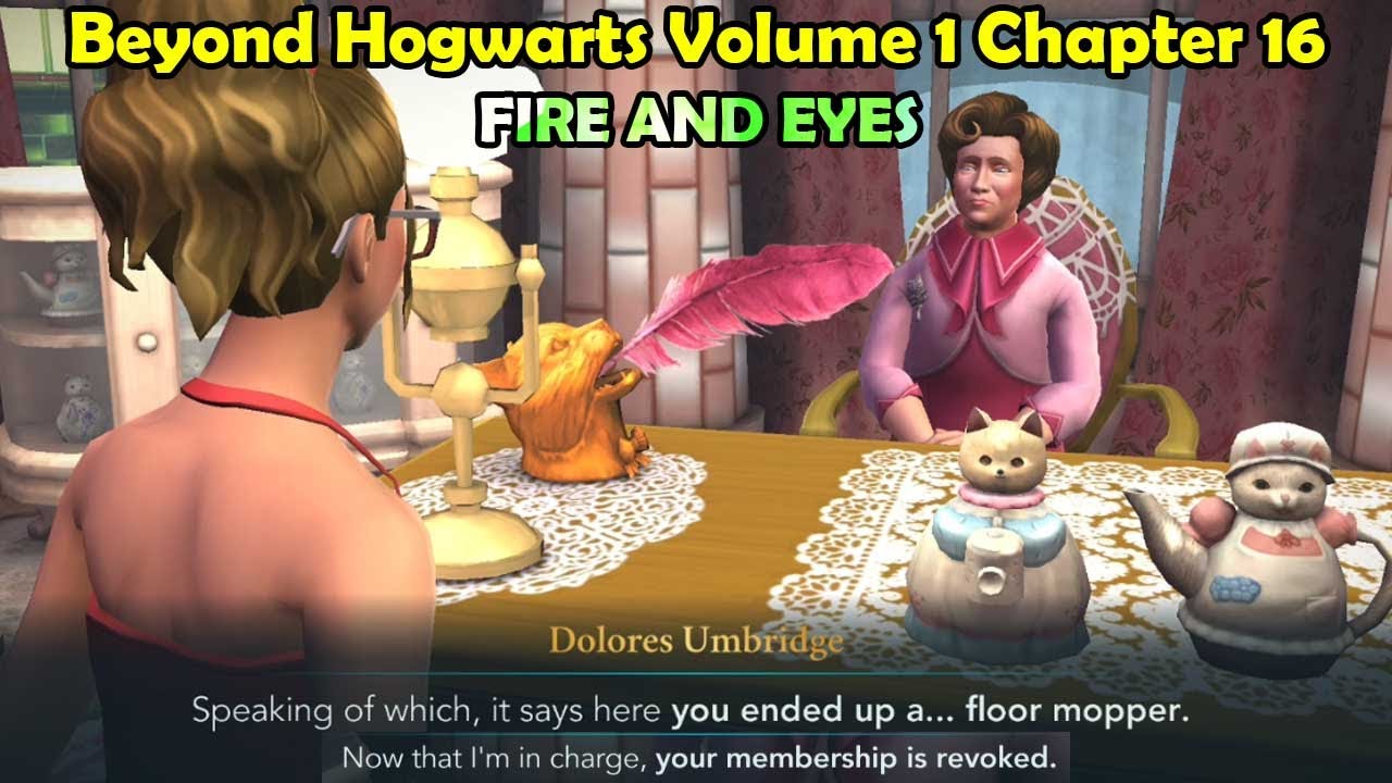 Beyond Hogwarts Volume 1 Chapter 16 Fire And Eyes Harry Potter Hogwarts Mystery
