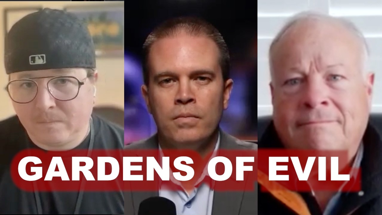 Аарон Мейсон и Майк Кинг из подкаста «Profiling Evil» обсуждают новый подкаст «Gardens of Evil».