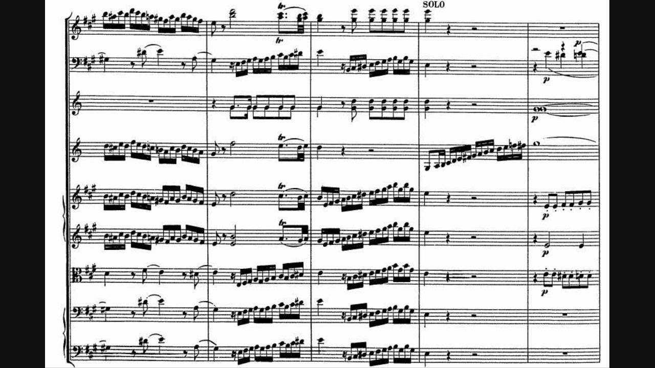 Wolfgang Amadeus Mozart - Clarinet Concerto in A major, K. 622