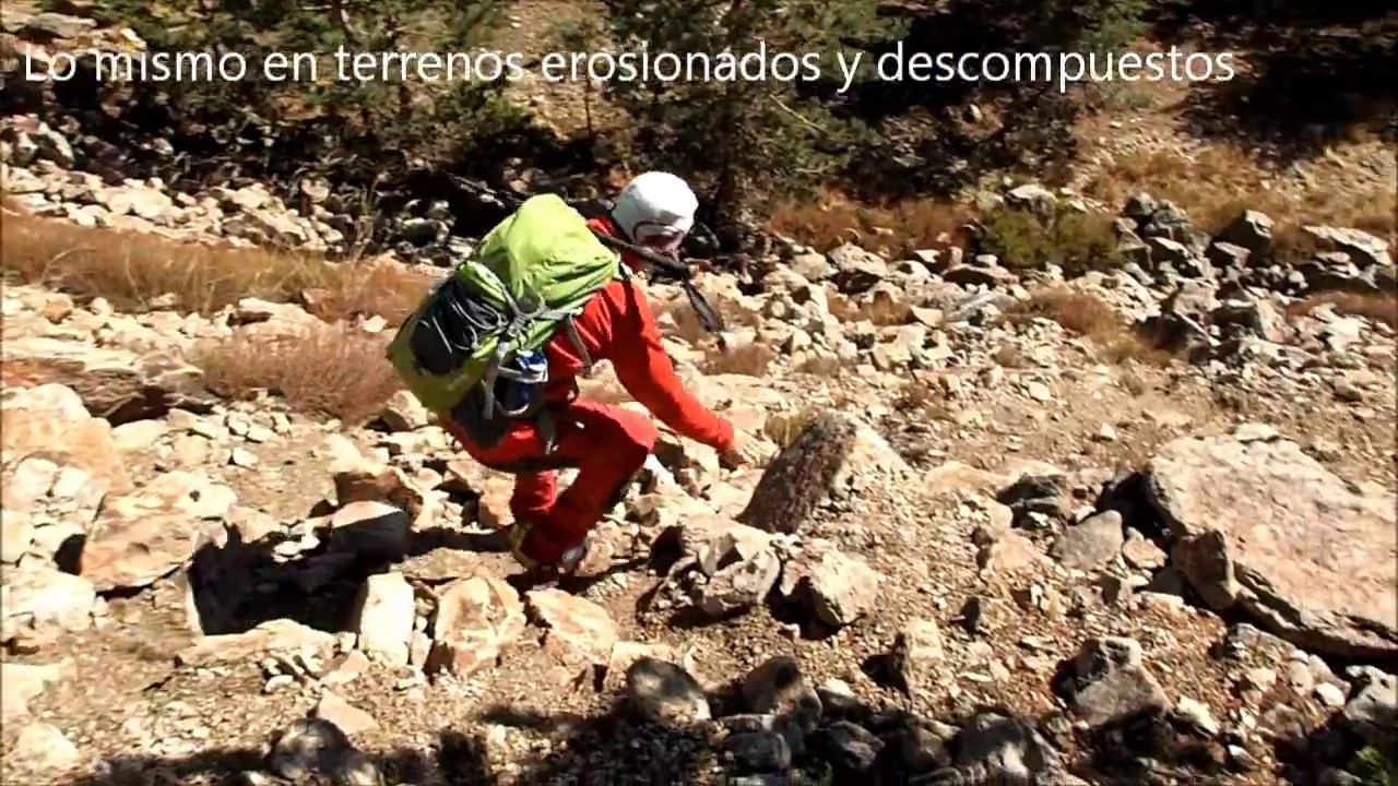 Trekking - Técnicas de descenso por la montaña 2ª Parte -