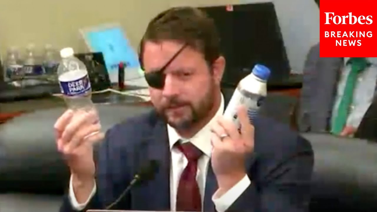 'Is This Better In The Ocean Than This?': Crenshaw Presses Witness About Plastic Bottles