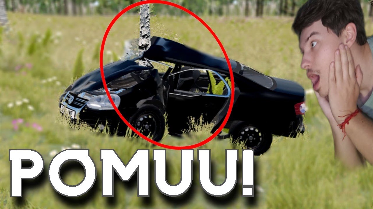 Am rupt masina in doua la propriu! | Test BeamNG