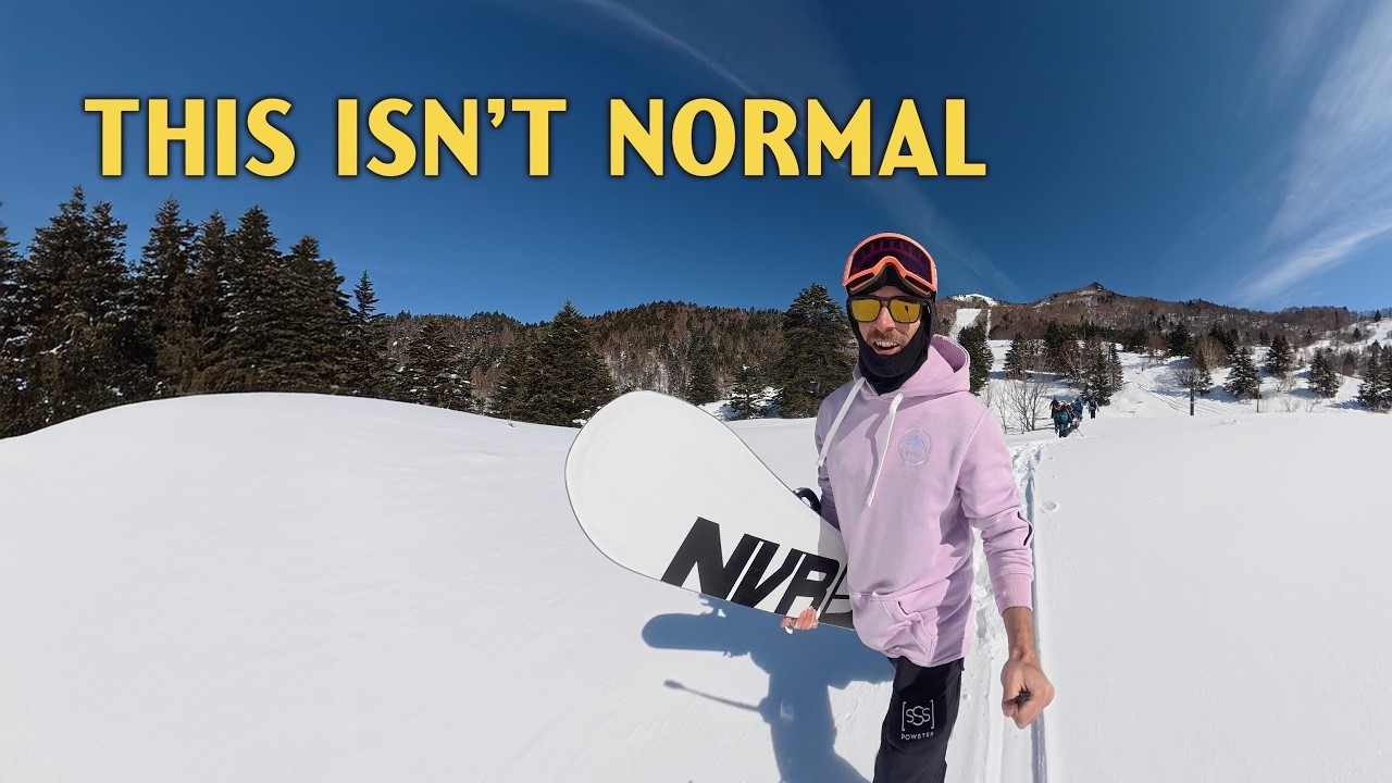 Japan’s Snow Season Melting? 12°C in Winter
