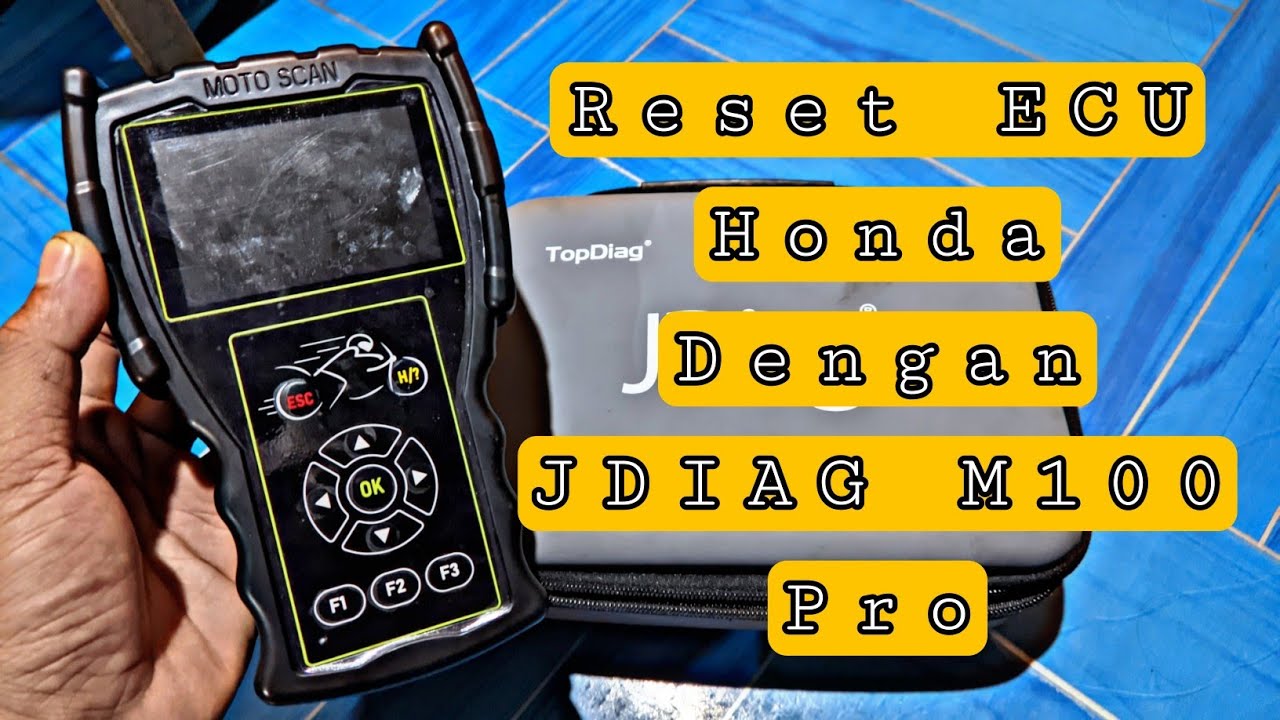 Как сбросить настройки ЭБУ/ЭБУ HONDA с ​​помощью JDIAG M100 PRO