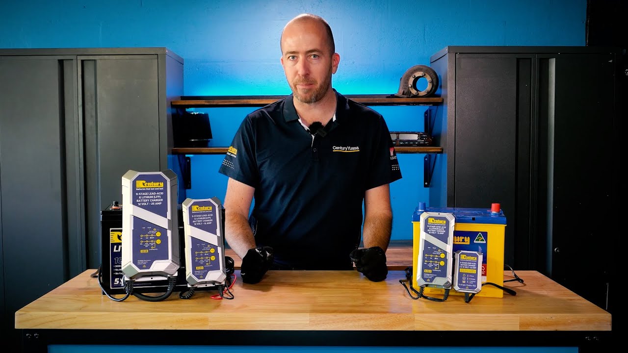 Century Batteries Charger Range Overview