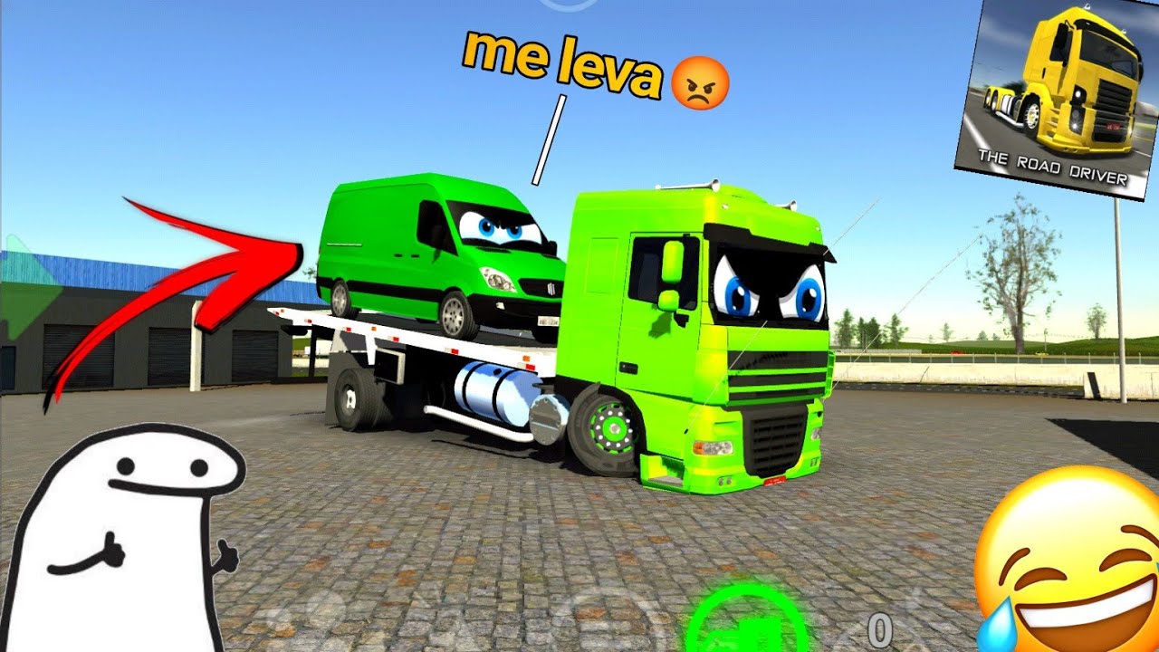 Levei uma Kombi no meu caminhão novo - The Road Driver kkkk