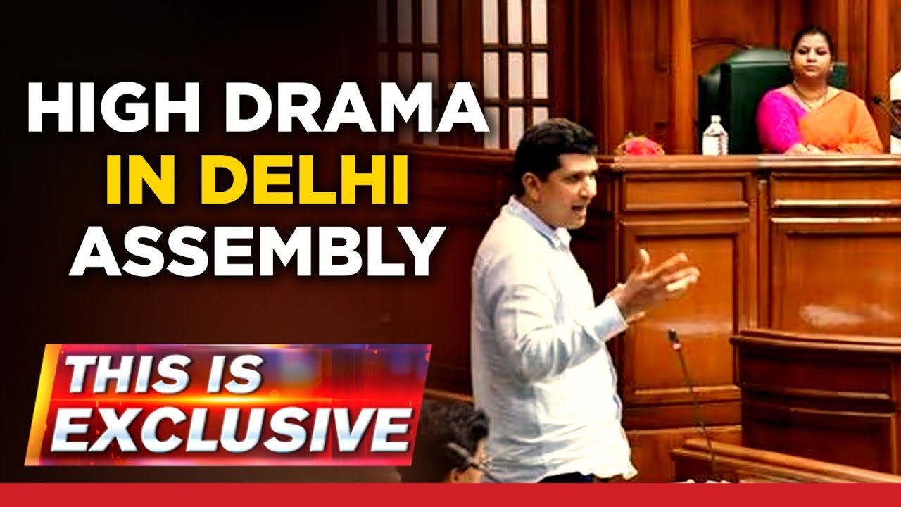 Delhi Assembly Witnesses High Drama: Intense Face-off Between AAP and BJP | This Is Exclusive