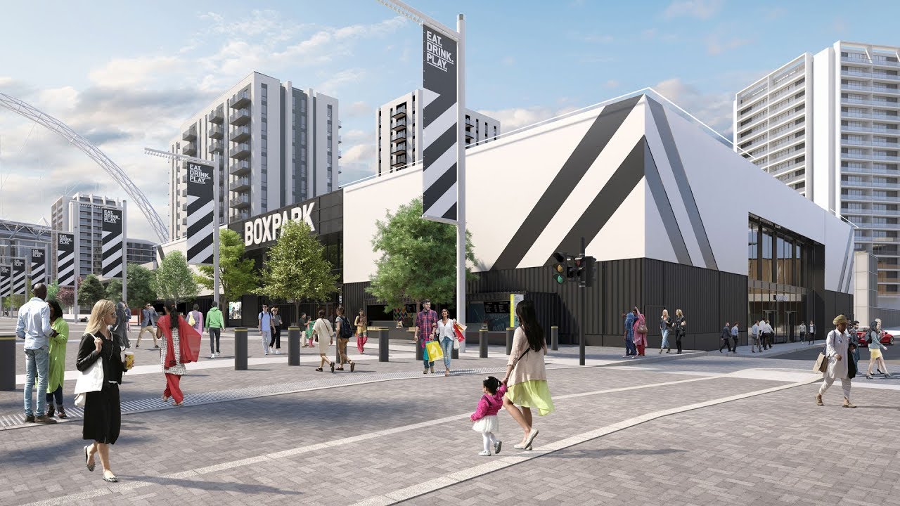 Boxpark Wembley - Opening Late 2018