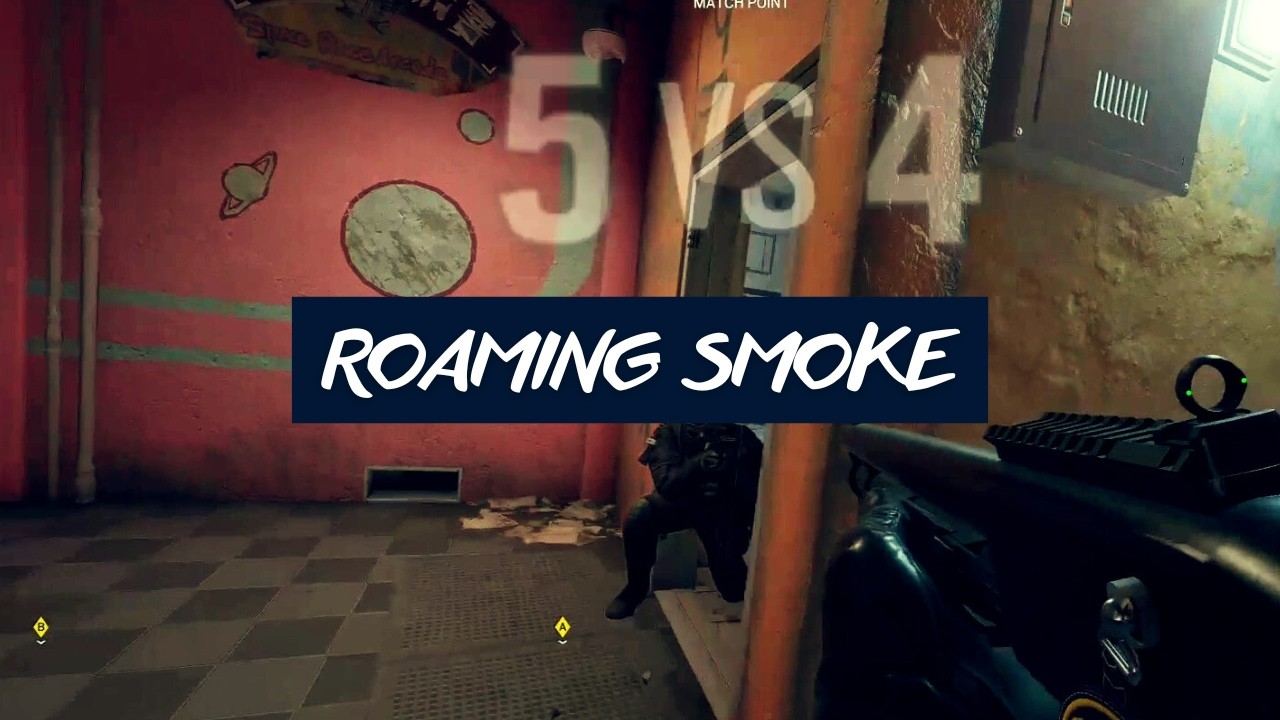 Rainbow Six: Siege - Roaming Attempt w/Smoke (SoloQ Ranked Gameplay)