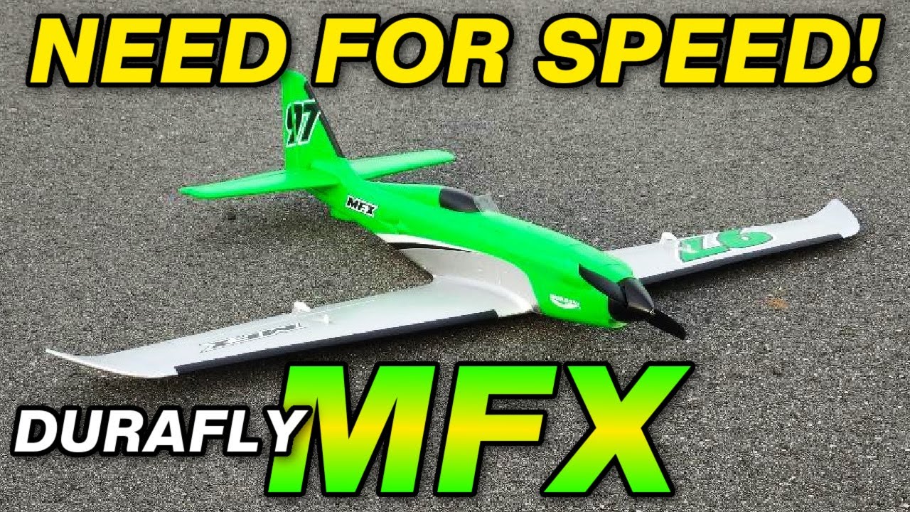 Durafly MFX Racer (PNF) 715/815mm - Model AV8R Review