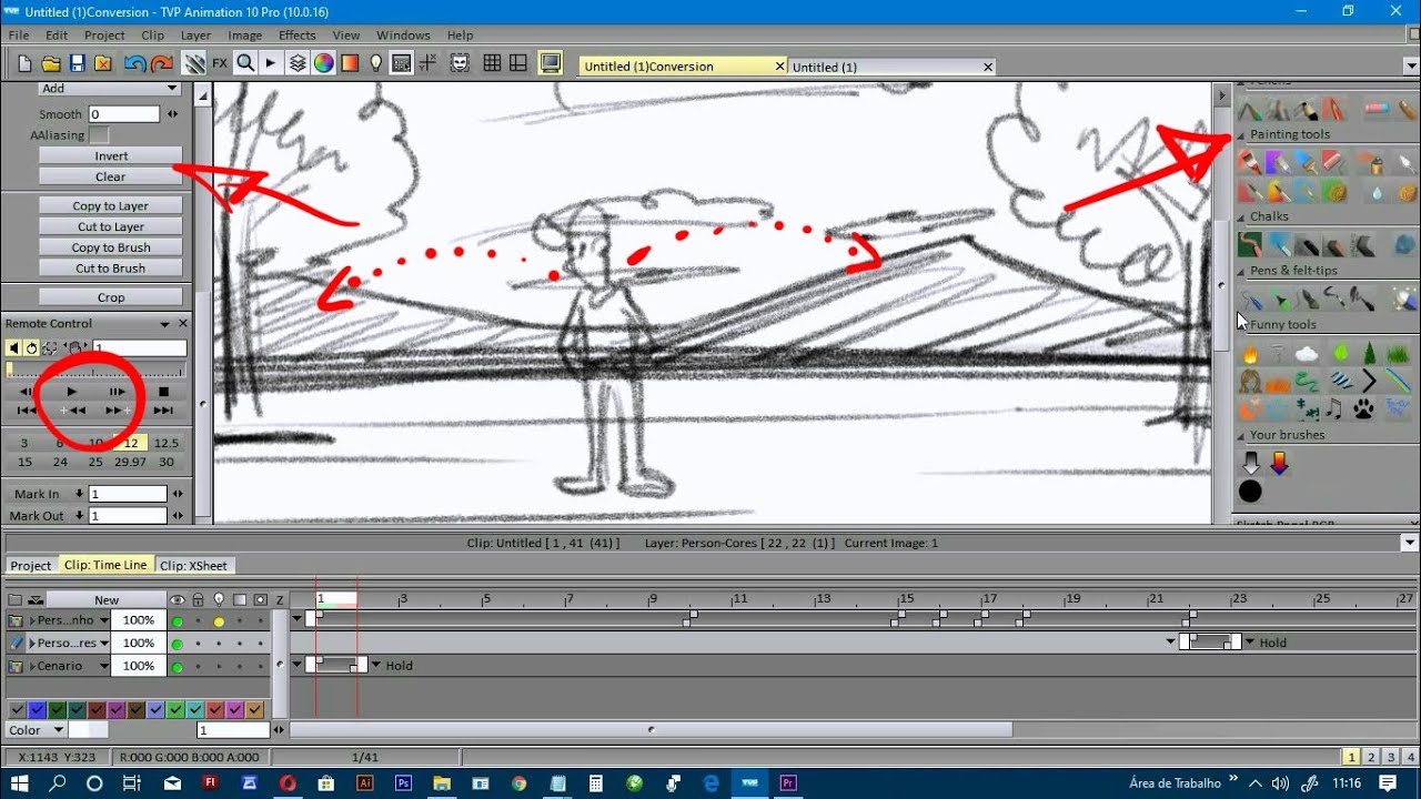Tutorial como fazer uma animação 2D no TVPaint