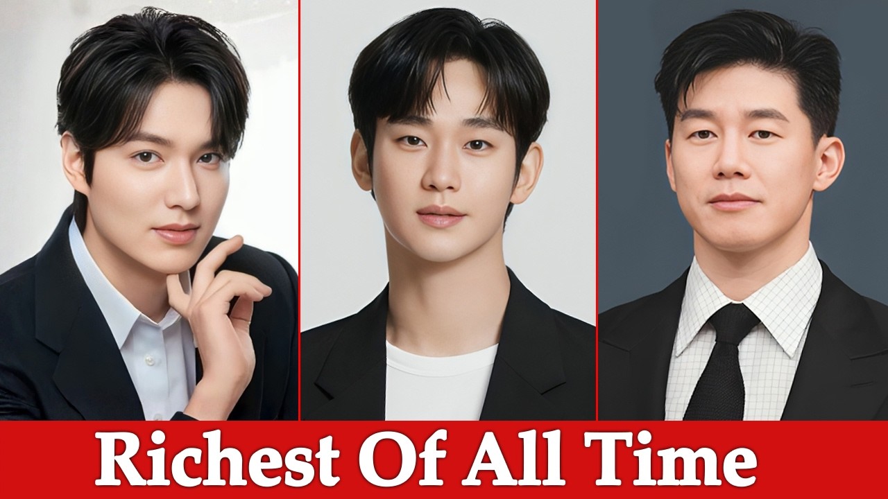 Top 10 Richest Korean Actors Of All Time 😱
