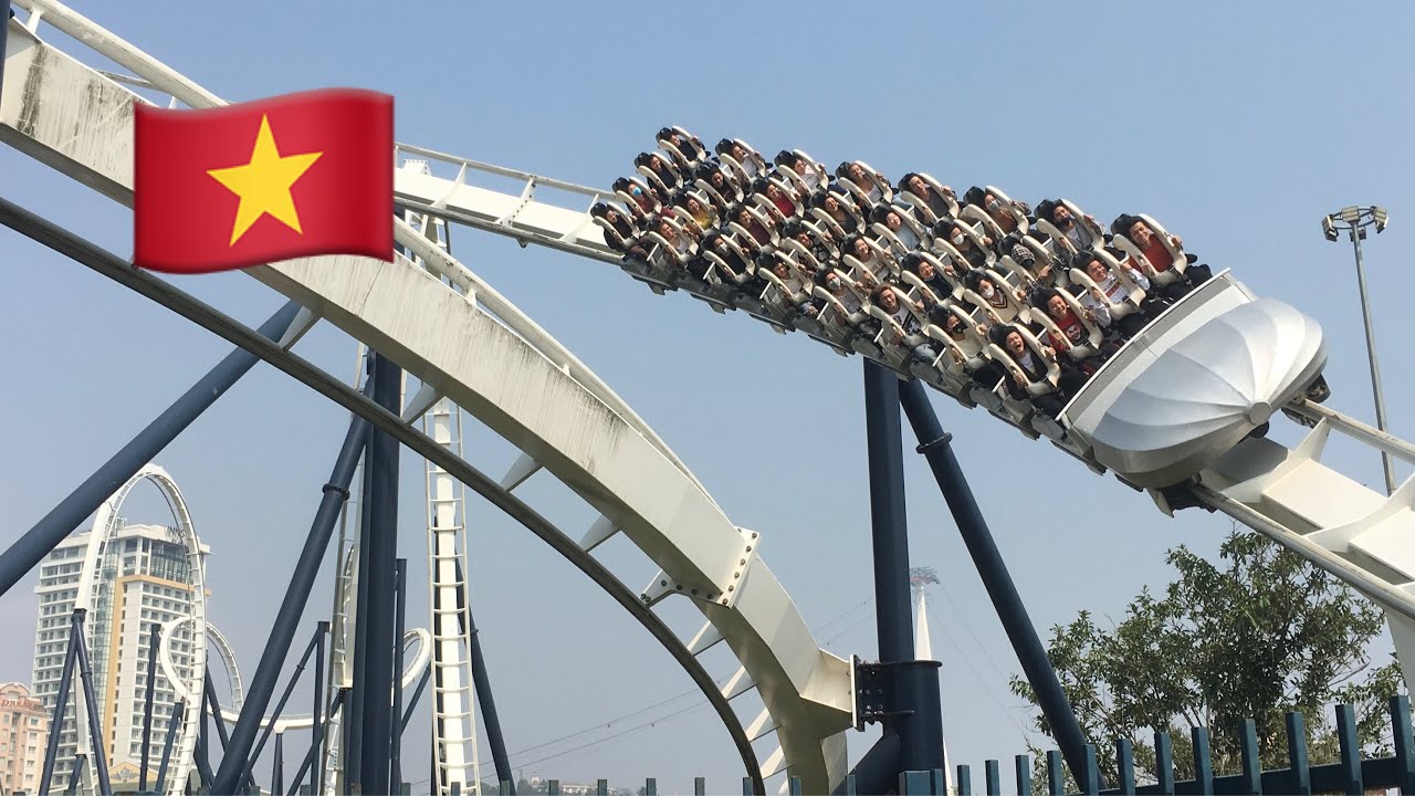 Reviewing one of the RAREST Coasters in the World | Dragon’s Run in Vietnam 🇻🇳