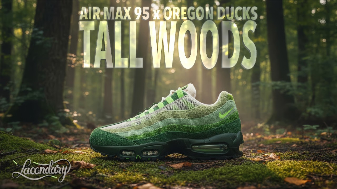 Nike x Oregon Ducks Air Max 95 Tall Woods Spin Check!