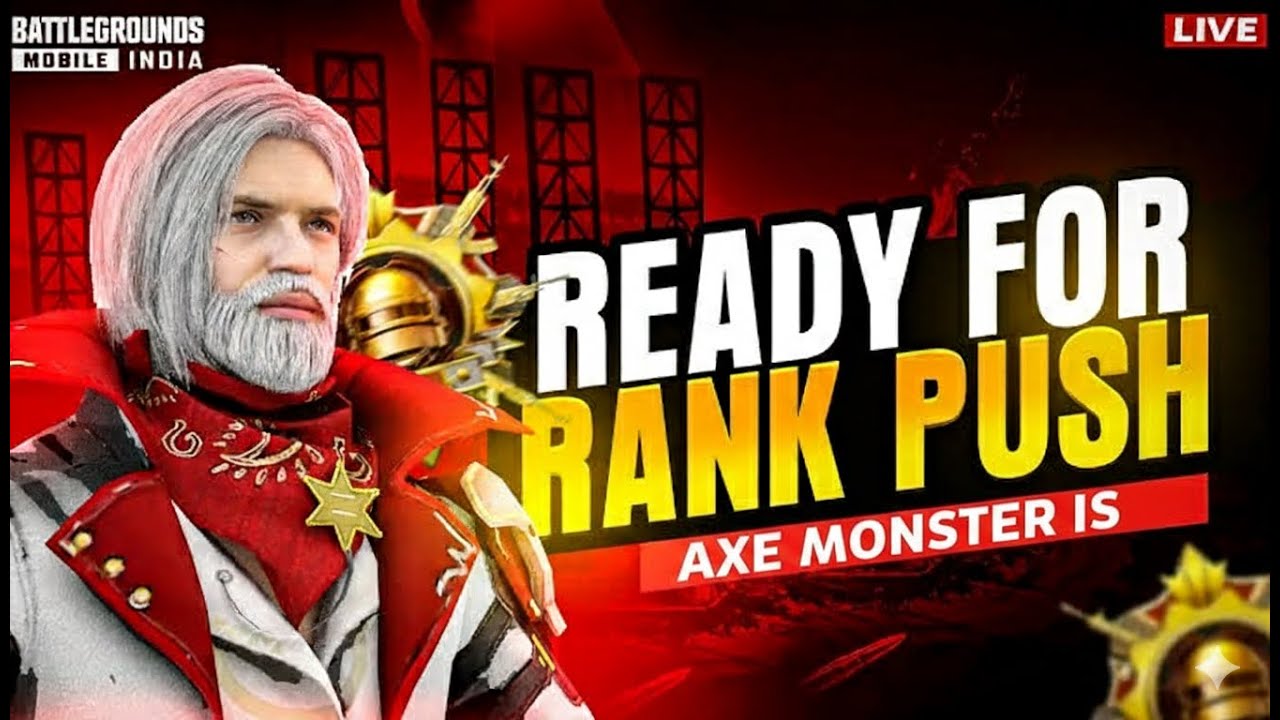 FULL RUSH GAMEPLAY  CONQUEROR LOBBY  | HBxMONSTER IS LIVE | #BGMI #LIVE #PUBG