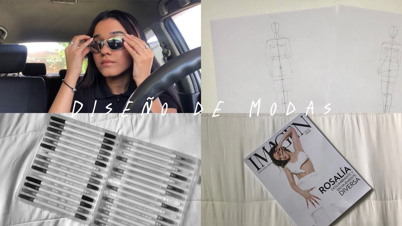 Un día conmigo estudiando diseño de modas