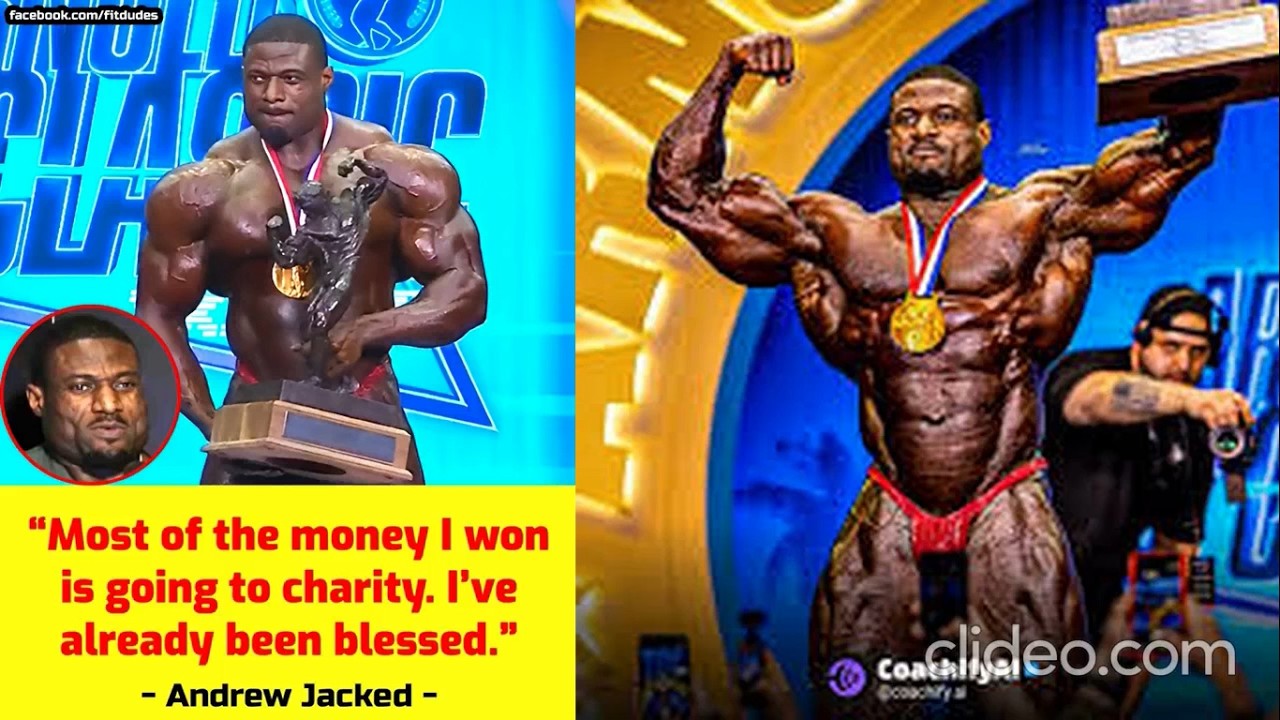 Andrew Jacked Plans Arnold Classic UK Return, Says Prize Money Will Go to Charity