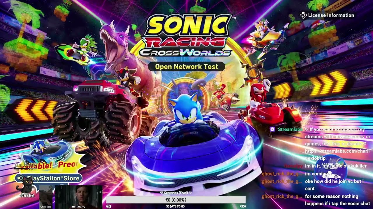 ♡ Full speed into chaos join me and let’s race together! ~ Sonic Racing Crossworlds Beta ♡