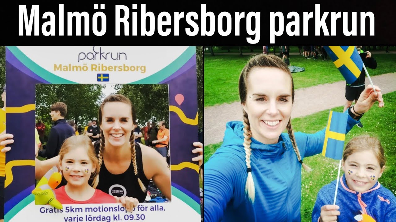 Running Malmö Ribersborg parkrun, Sweden. Celebrating Swedish National Day/Flag Day! parkrun Tourism