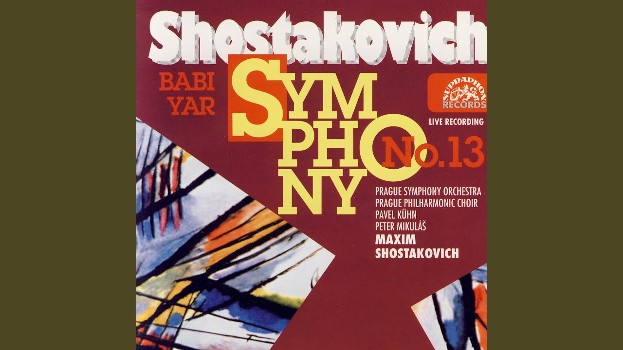 Symphony No. 13, Op. 113 - Babi Yar. Adagio