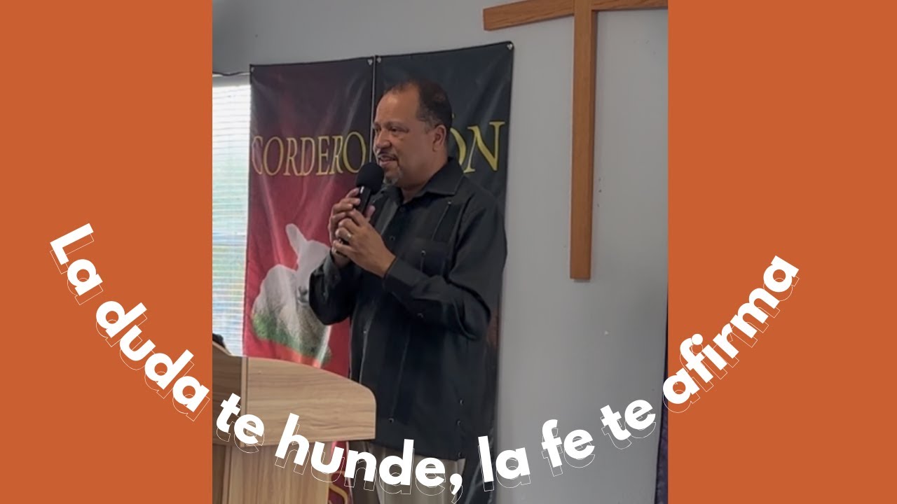 La duda te hunde, la fe te afirma