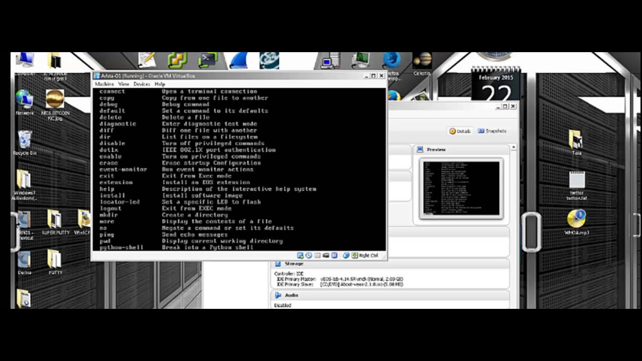IOSv and Arista Switches for GNS3 and vmWare