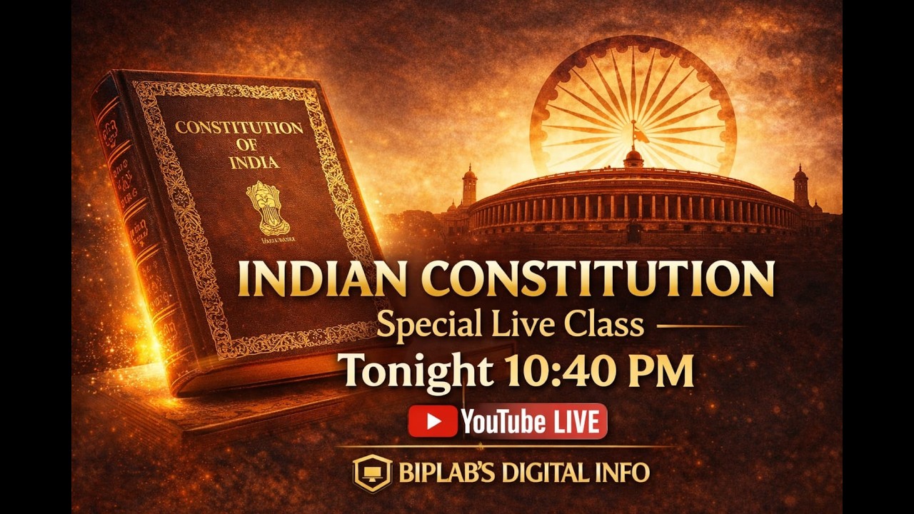 WBSSC GROUP C & D -2 II এস এস সি গ্রুপ সি এবং ডি-2 II INDIAN CONSTITUTION II#biplabsarkar#biplab