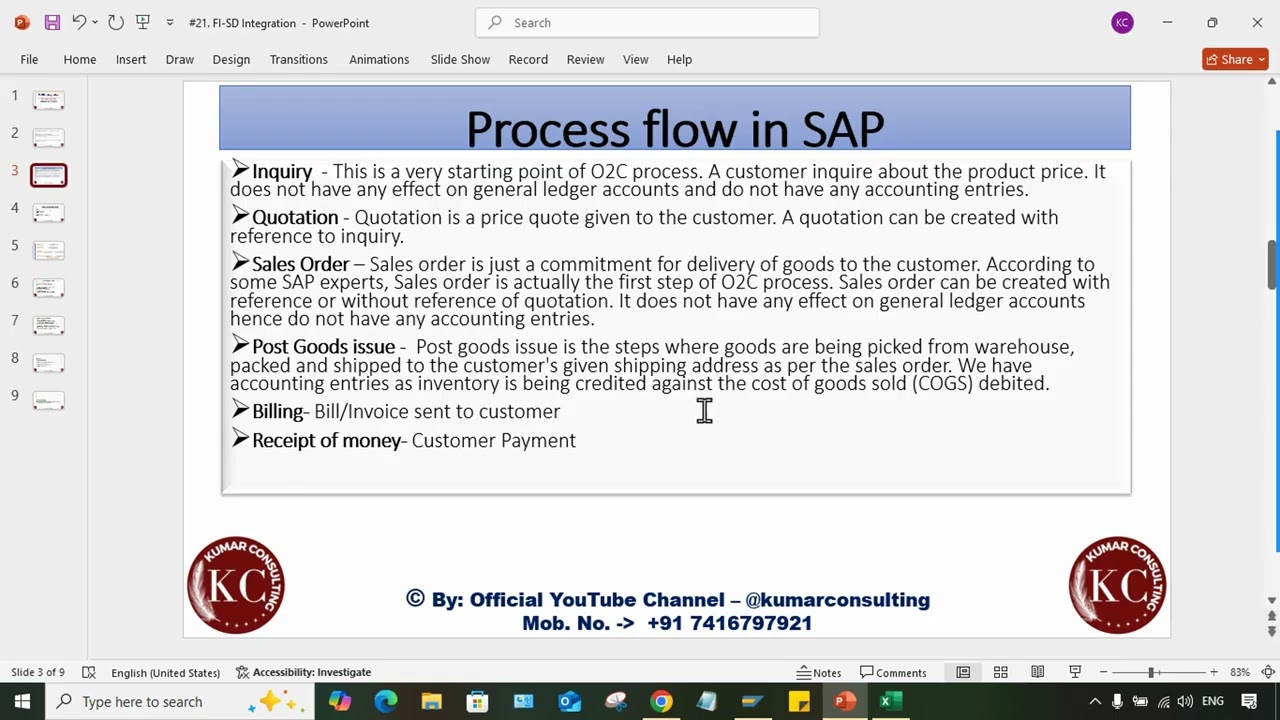 SAP FI-SD Integration | Step-by-Step in Hindi