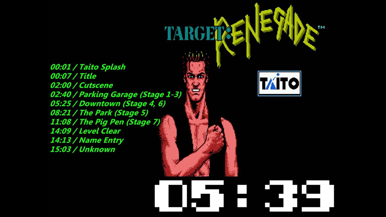 Nes Target - Renegade Soundtrack