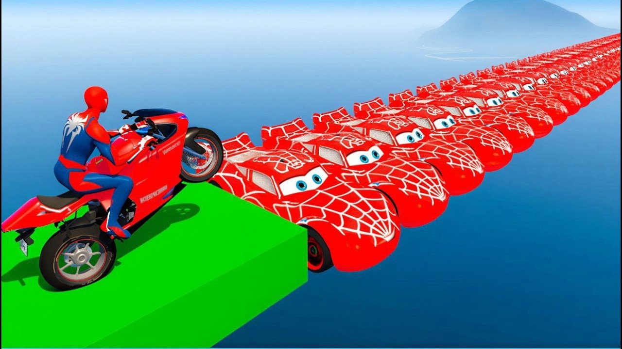 الرجل العنكبوت انقاذ باتمان Spider-Man Rescue batman vs iron man vs venom funny Game GTA 5 superhero