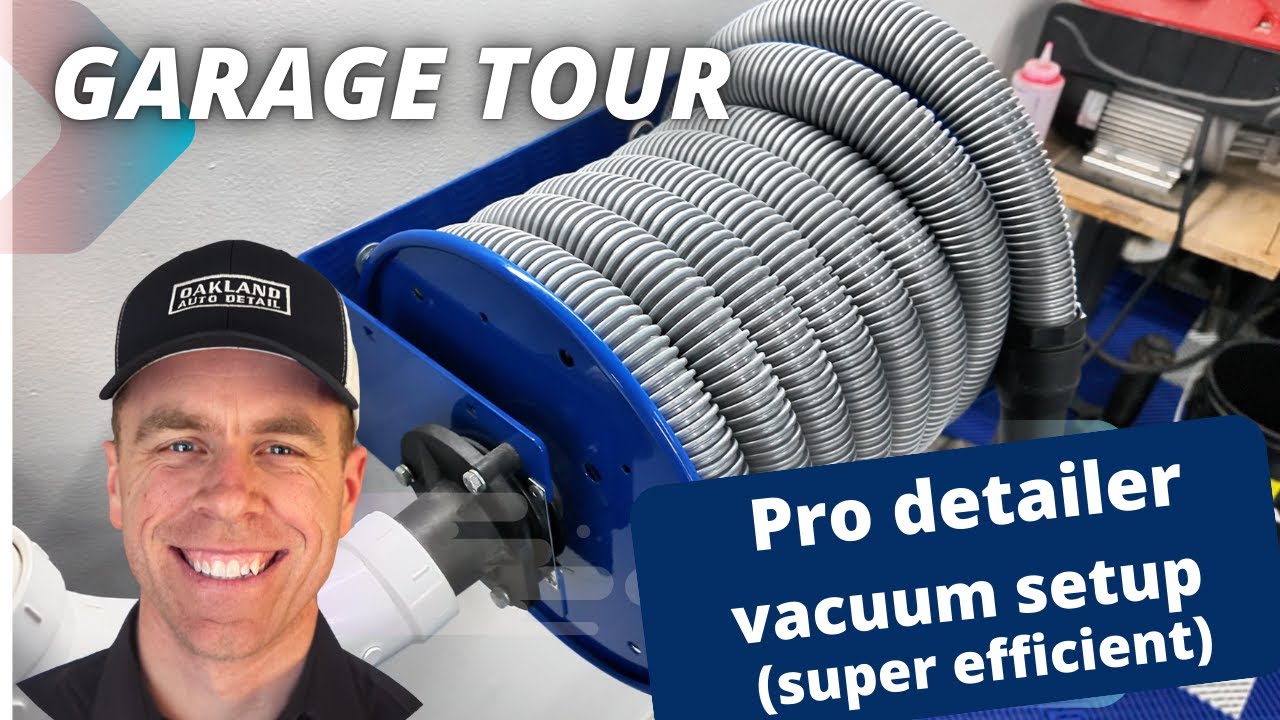 SIMPLE! EASY! Pro detailer shares garage vacuum setup