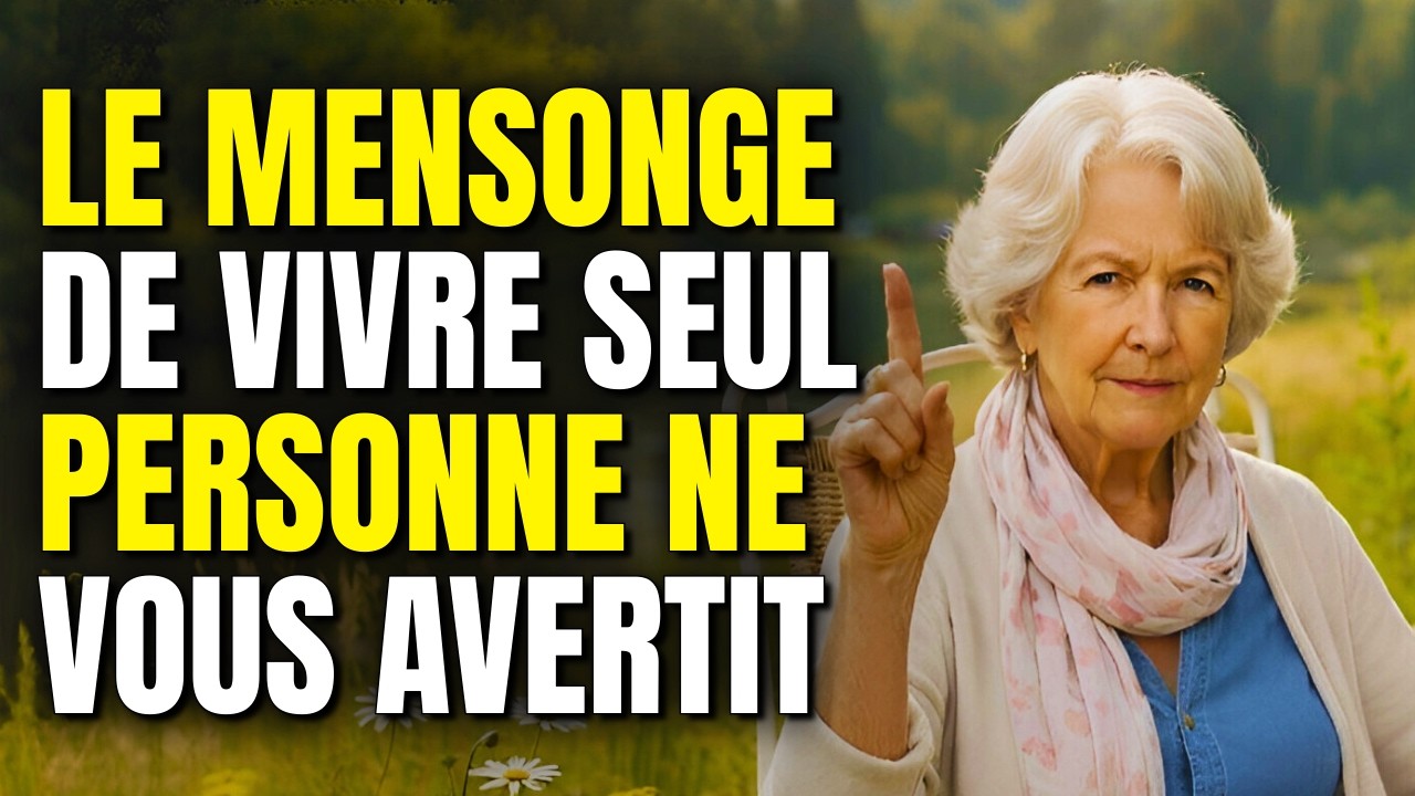 J'ai 85 Ans. Personne Ne Te Dit ÇA Sur Vivre Seule. 3 CONSEILS ESSENTIELS