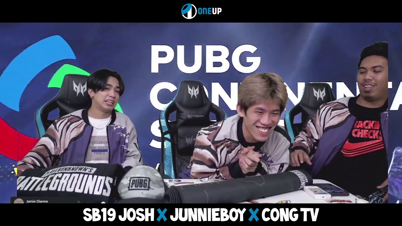One UP EXTRA PUBG SB19 JOSH X JUNNIEBOY X CONGTV