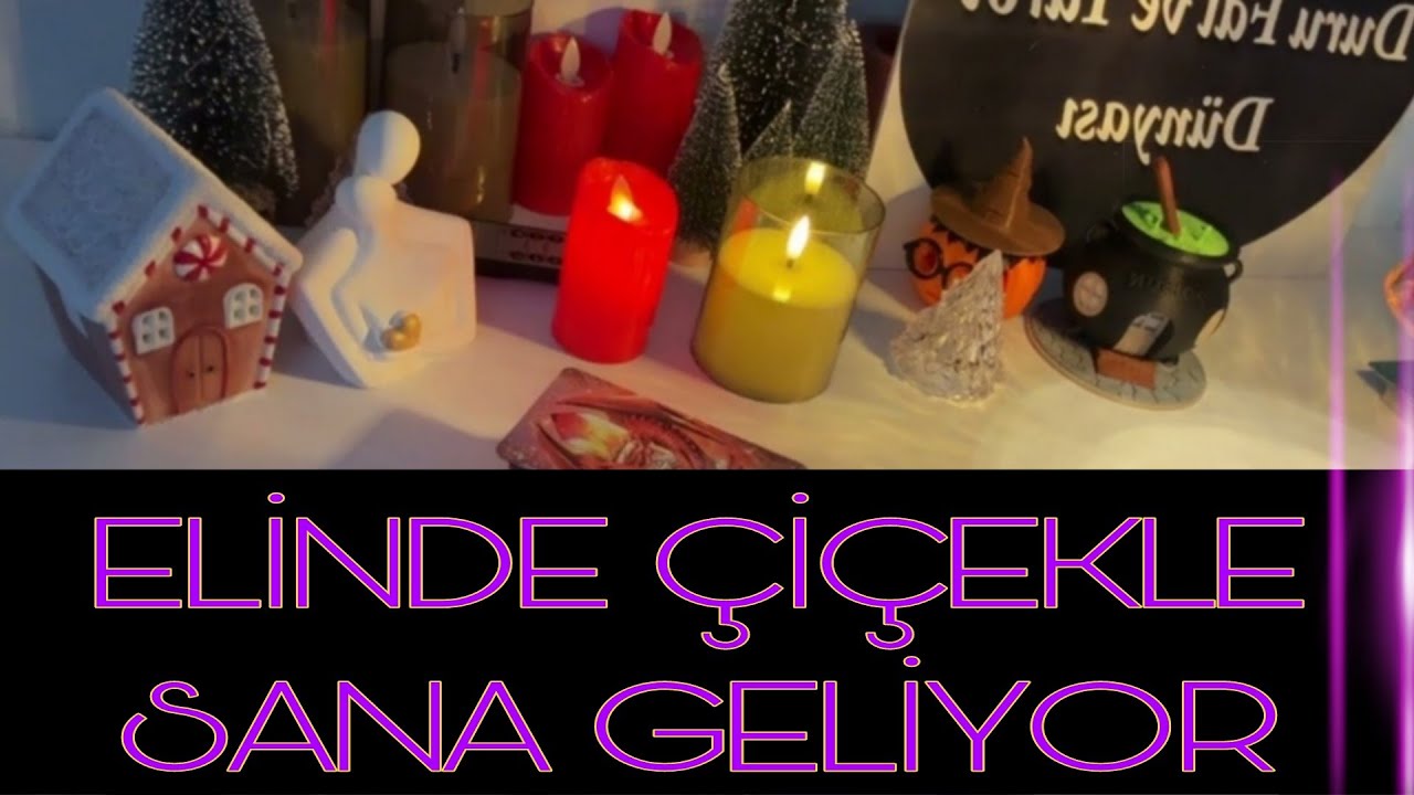 KOŞARAK SANA GELECEK ELİNDE ÇİÇEKLE ❤️❤️ GENEL KAHVE TAROT FALI #tarot #kahvefalı 
