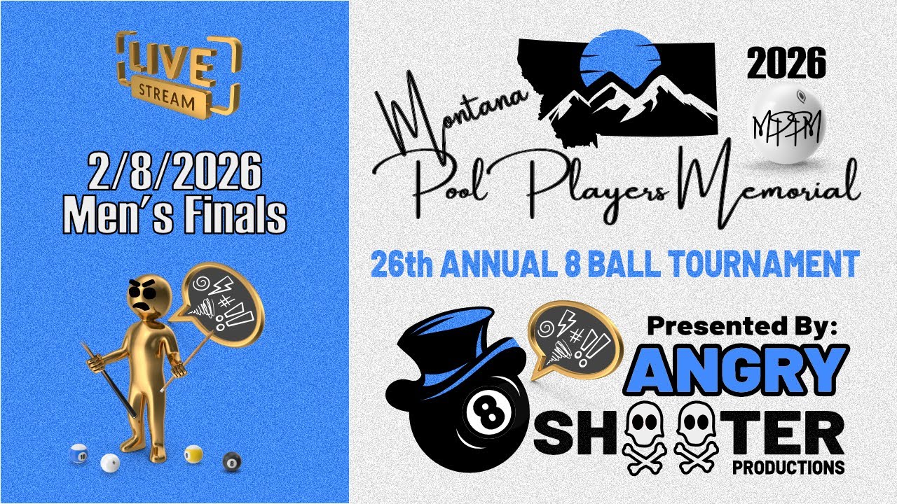 2026 Montana Pool Players Memorial Mens Finals