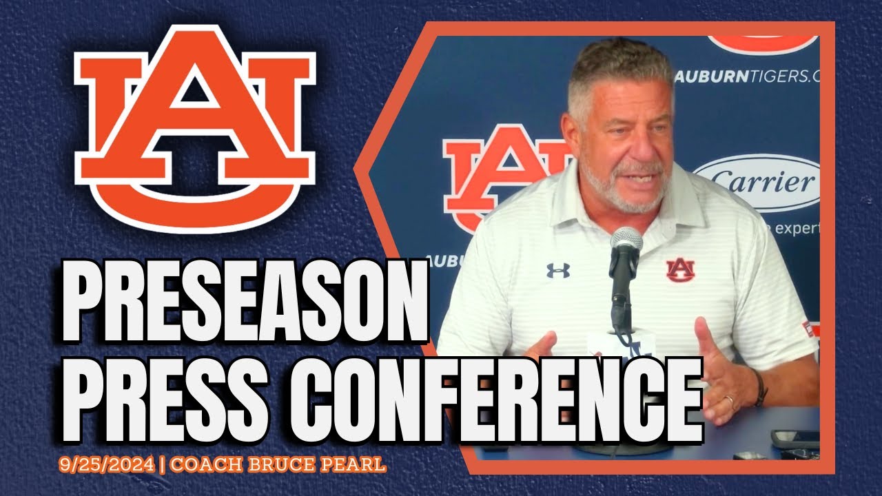 Bruce Pearl Previews Auburn Basketball 2024-25 | FULL PRESSER