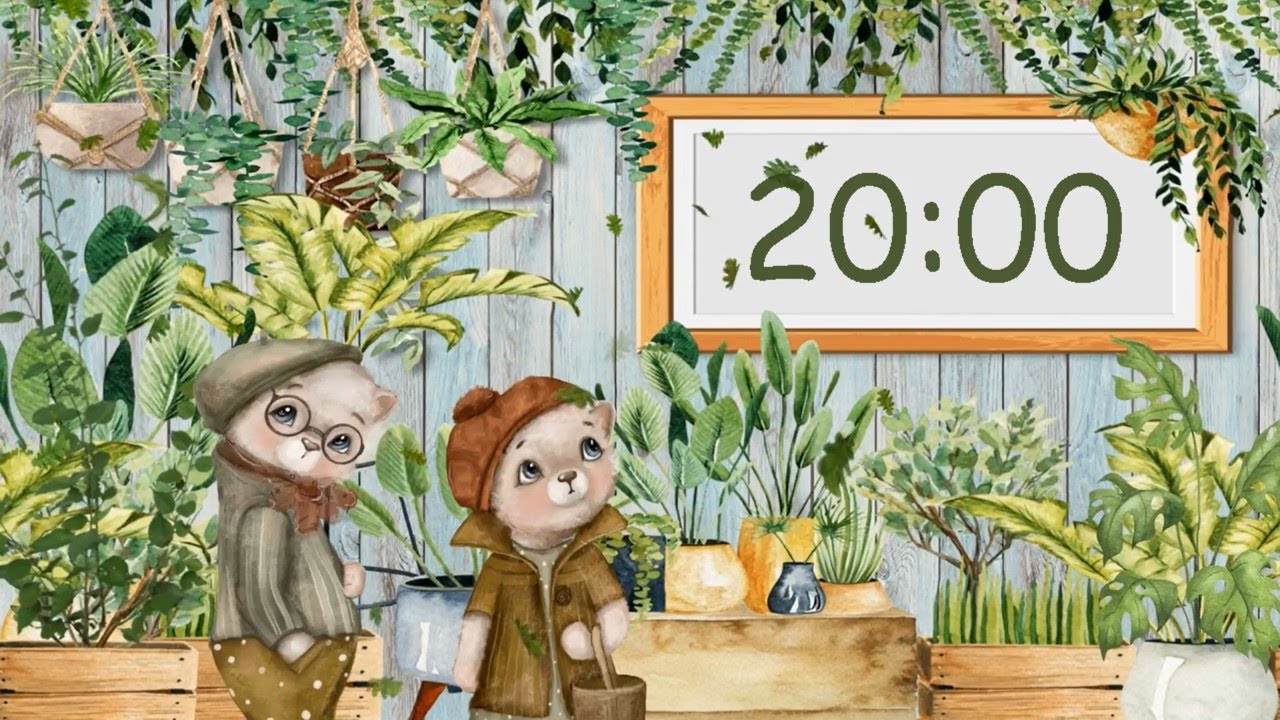 PLANTS 20 MINUTE TIMER