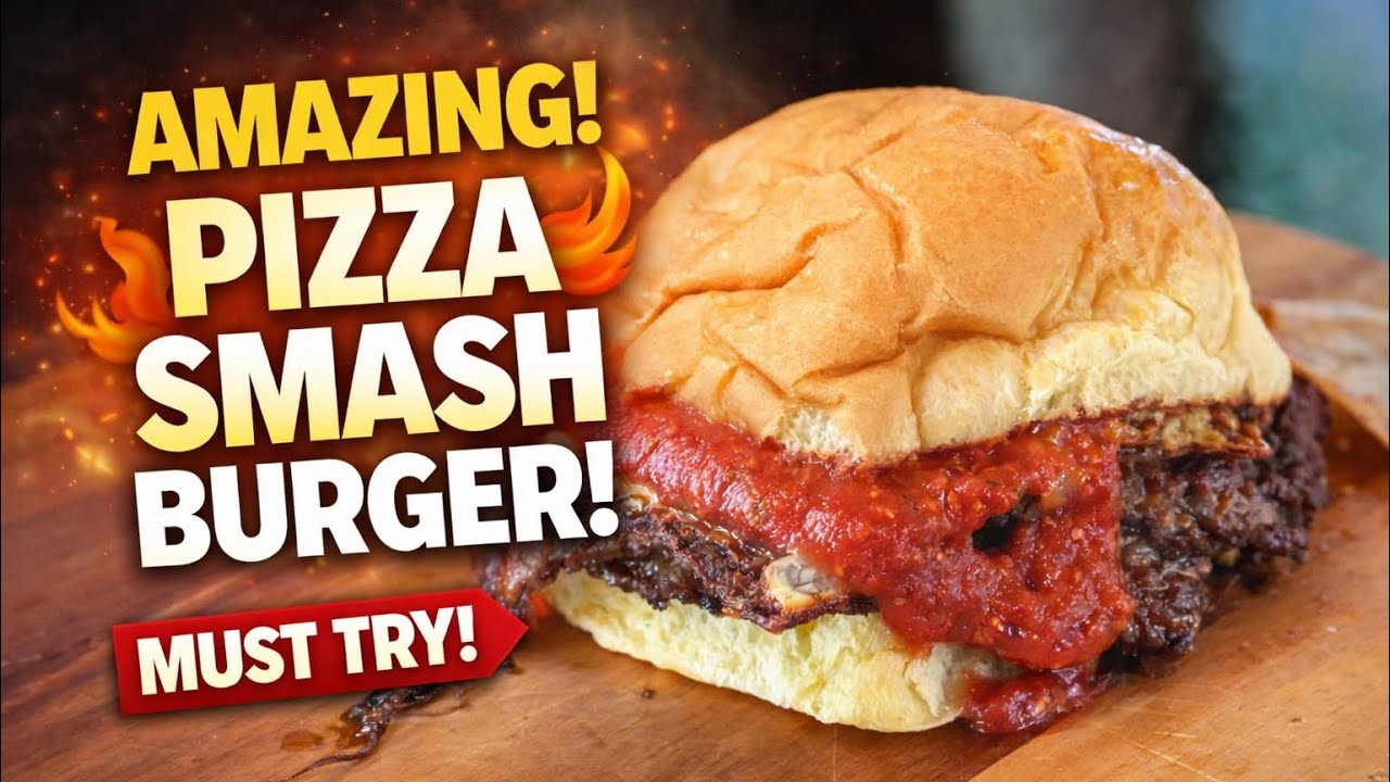 Pizza Smash Burger Video Request | Blackstone Griddle SmashBurger
