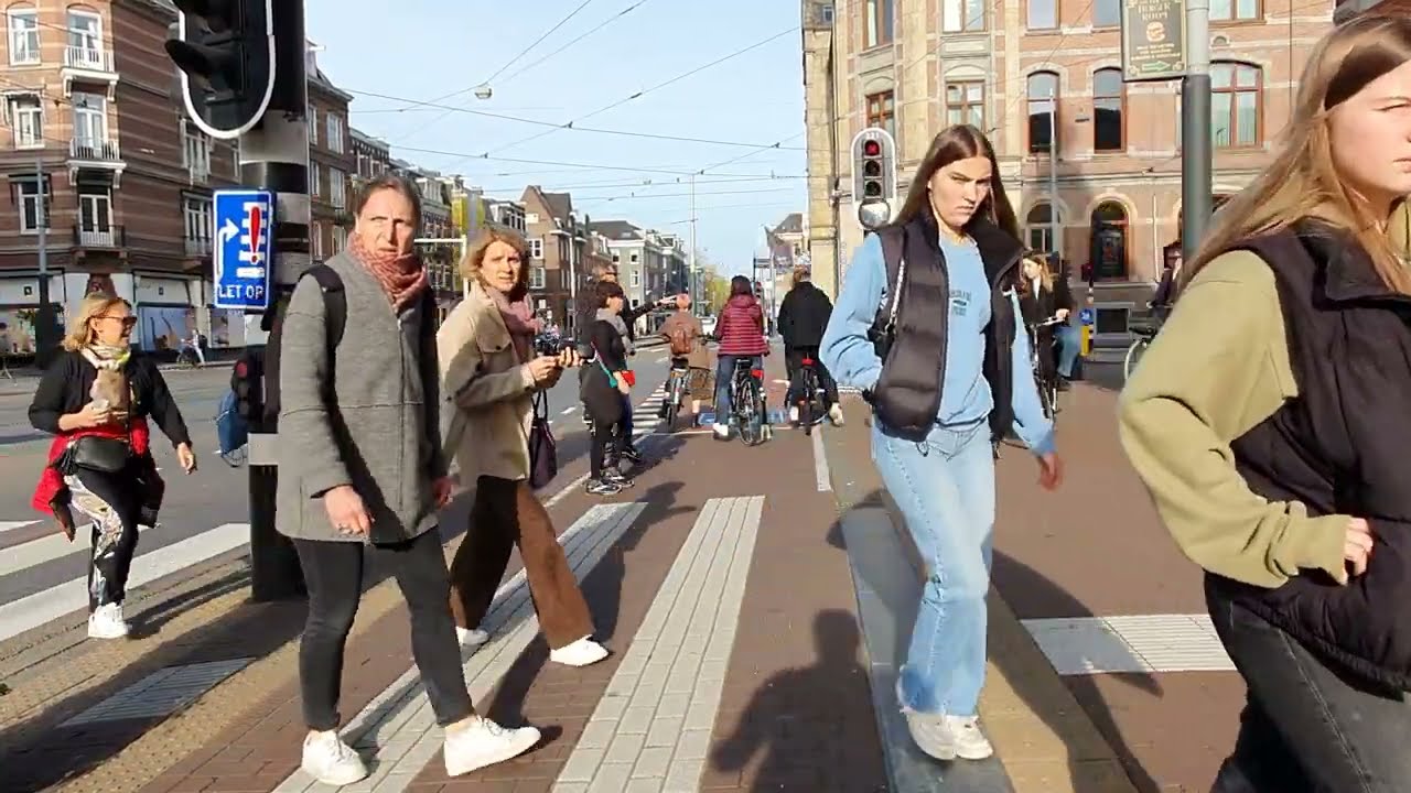 Biking Weesperzijde to Bos en Lommer - Amsterdam