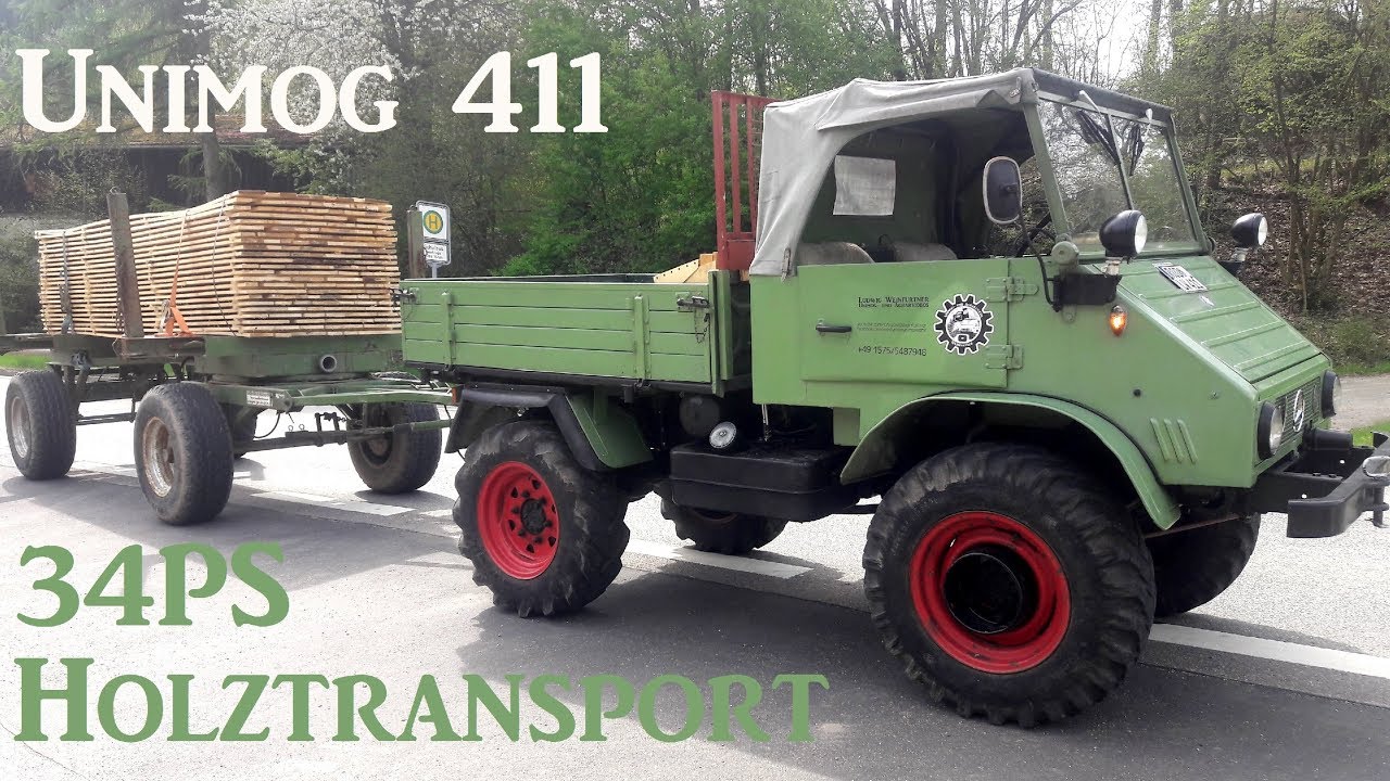 Holzfahren mit Unimog 411 | Wie schlägt sich der 