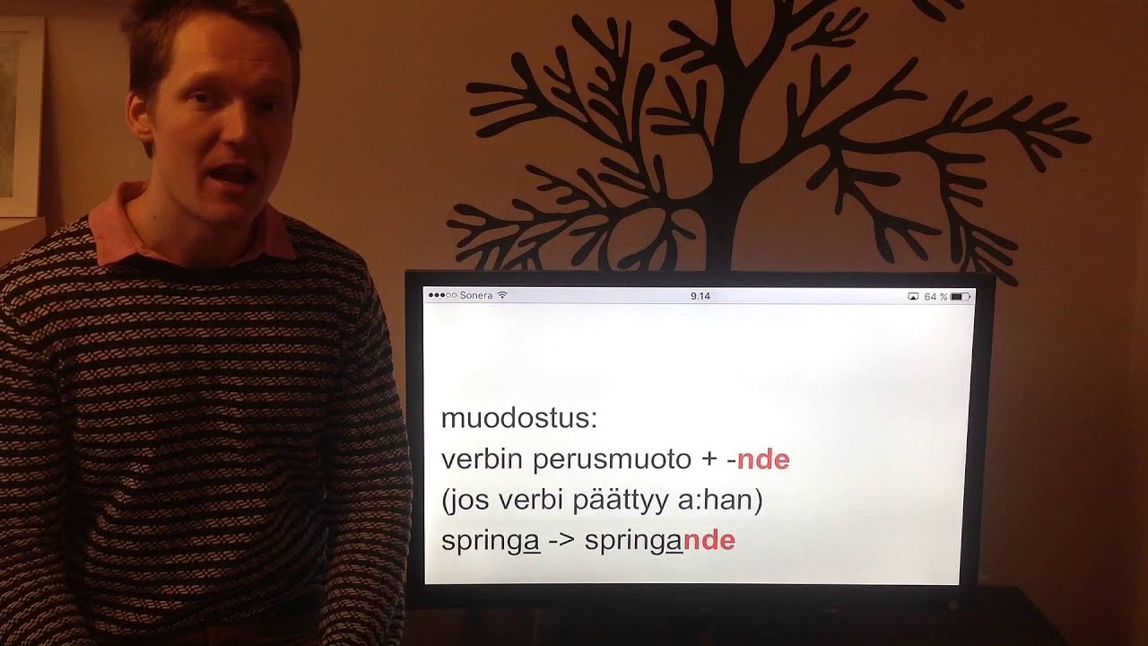Partisiipin preesens ruotsi (RUB5)