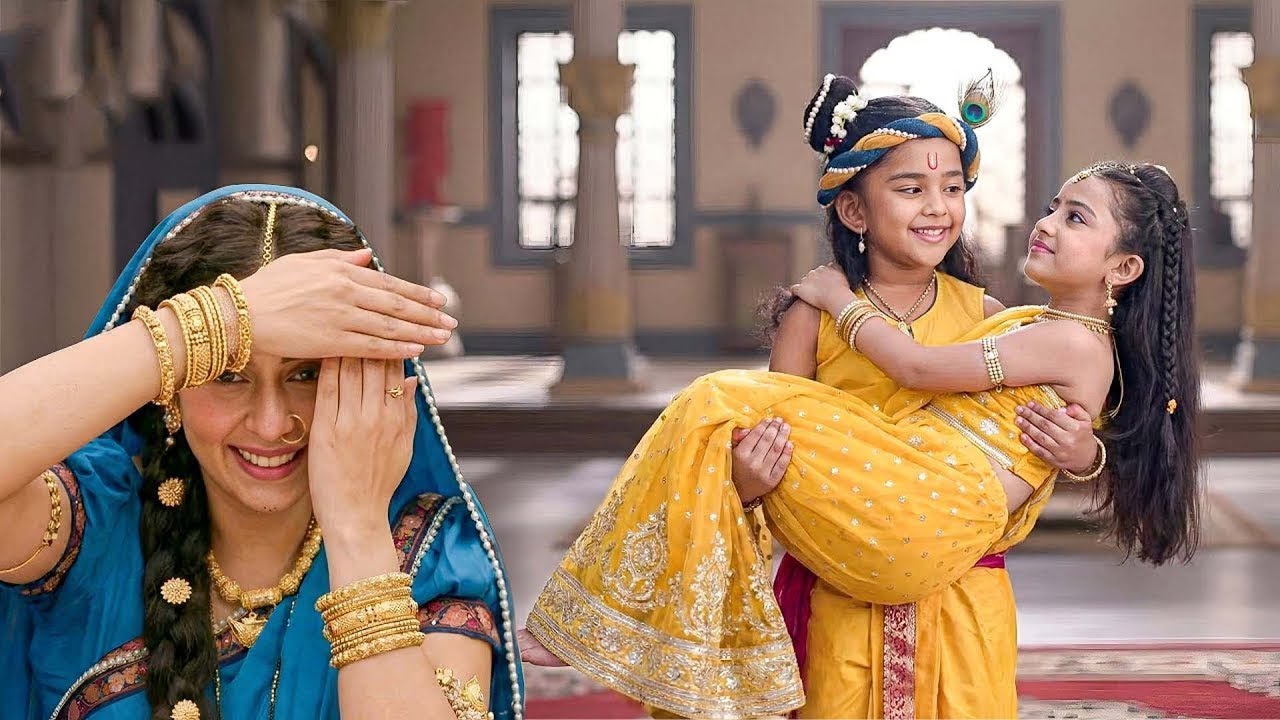 💛 कृष्ण की बाल लीला ने माँ का दिल जीत लिया