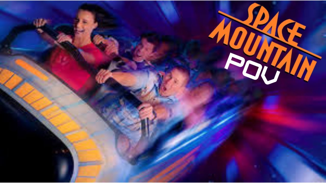 Disneyland Resort Space Mountain POV 4k