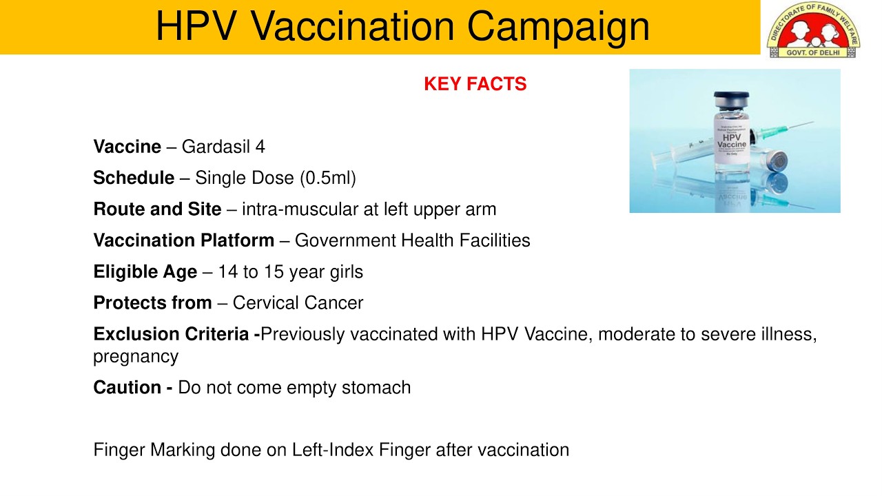 All about HPV Vaccine