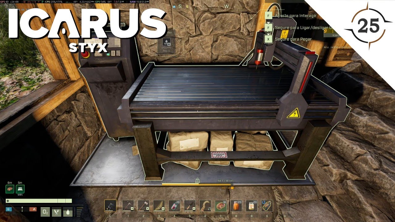 CONSTRUIMOS A FABRICADORA 🏭 ICARUS Gameplay PT-BR EP25