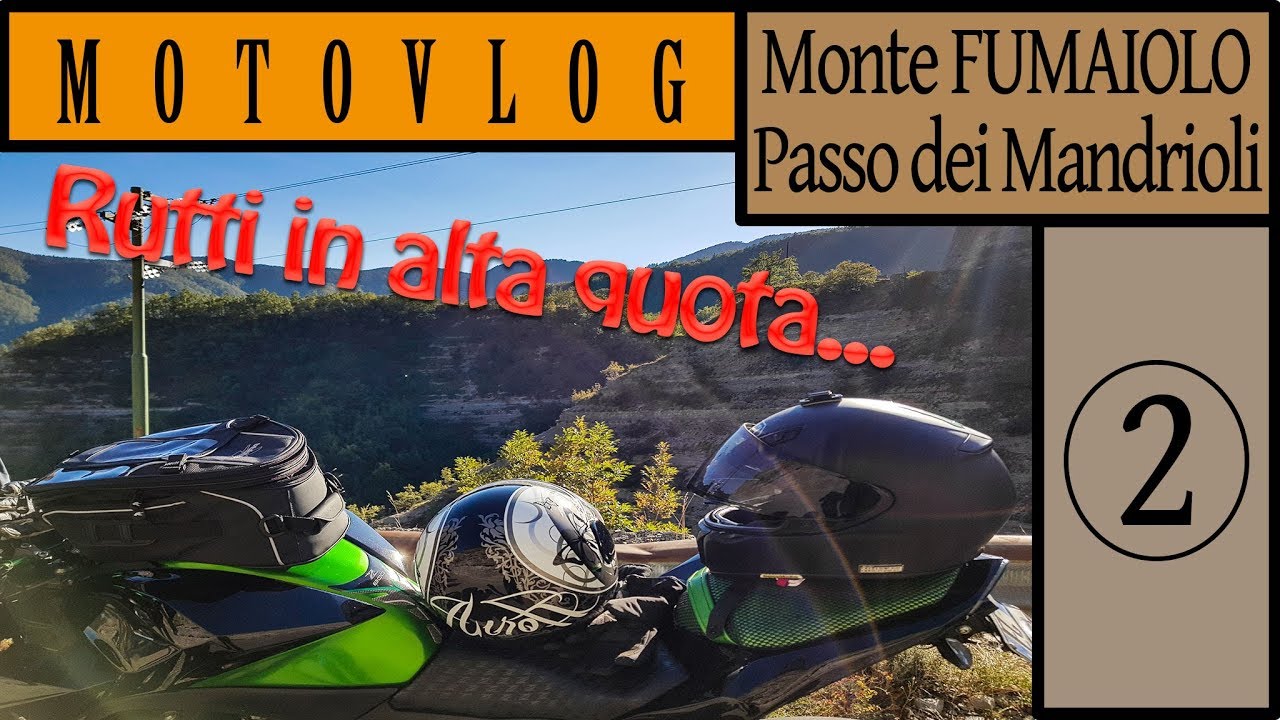 #2-MOTOVLOG- Rutti in alta quota.. Monte Fumaiolo e Passo dei Mandrioli #motovlog #toscana #rutti