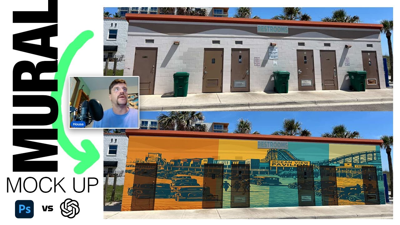 Mockup Murals with Chat GPT & PhotoShop ( Beginner Level )