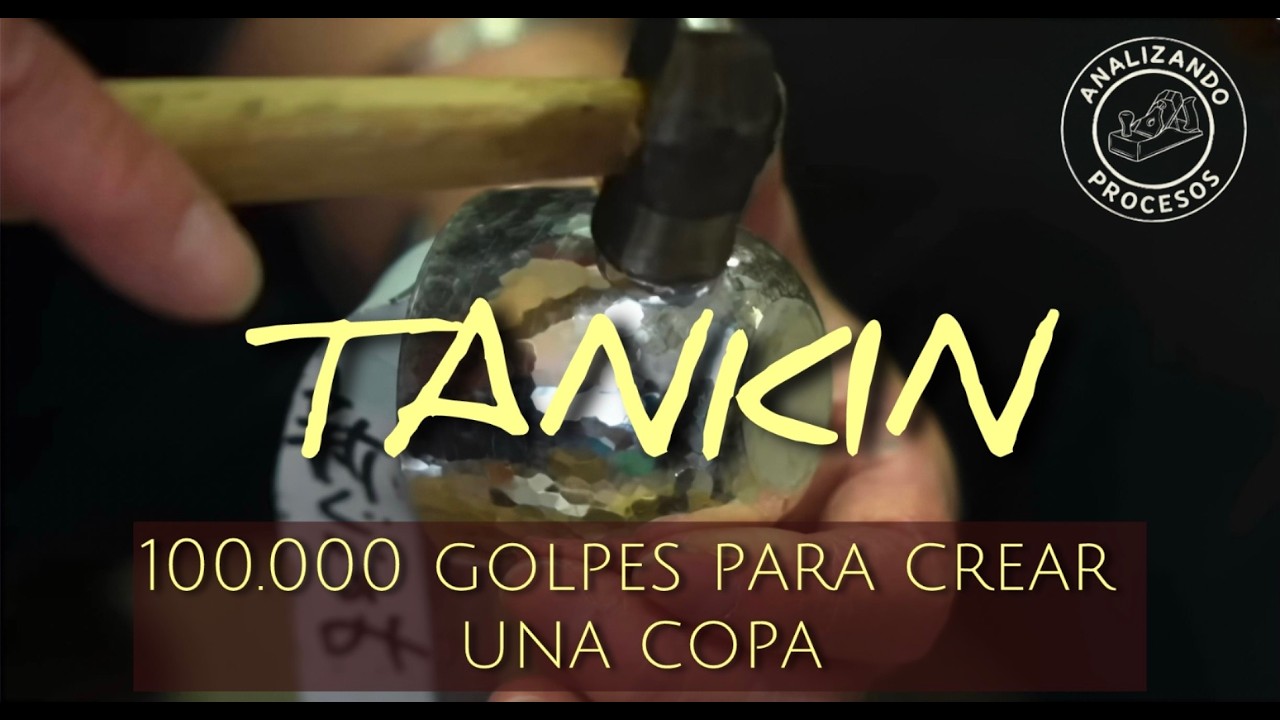 “TANKIN” EL ARTE DE LA FORJA : MAS DE 100,000 GOLPES PARA CREAR UNA COPA DE PLATA PURA