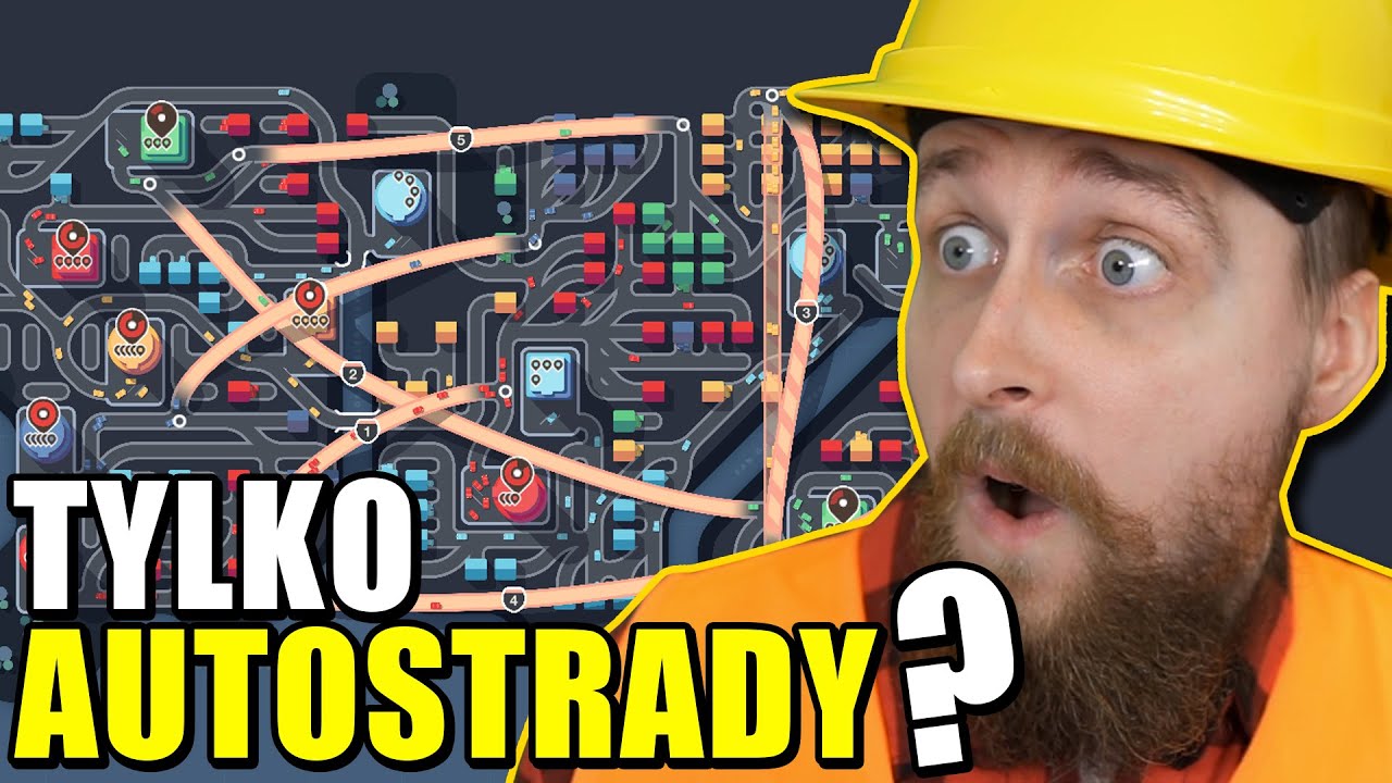 Zbudowałem miasto z NAJDROŻSZYMI AUTOSTRADAMI! - Mini Motorways