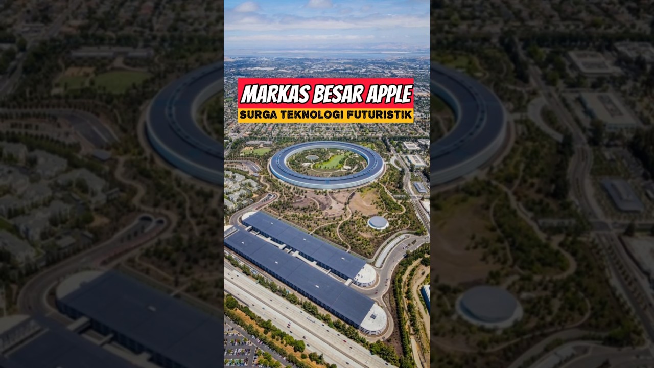 Apple Park: Kantor Termahal di Dunia #teknologi #informative #shorts